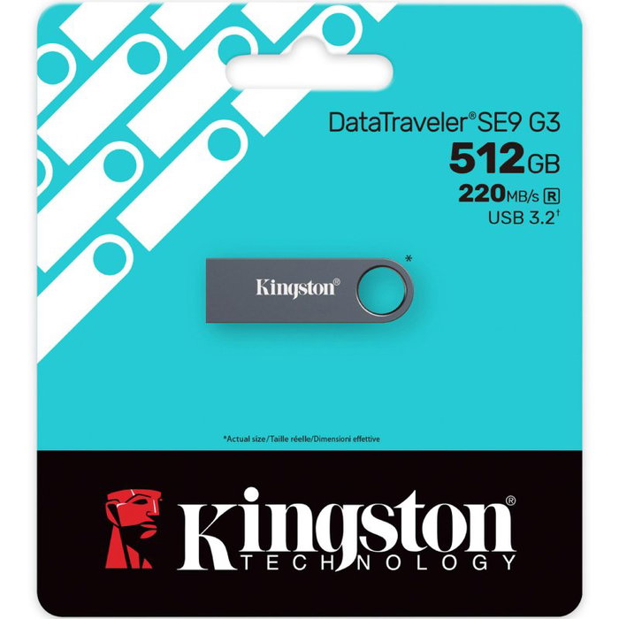 Kingston DataTraveler SE9 G3 512GB Níquel oscuro